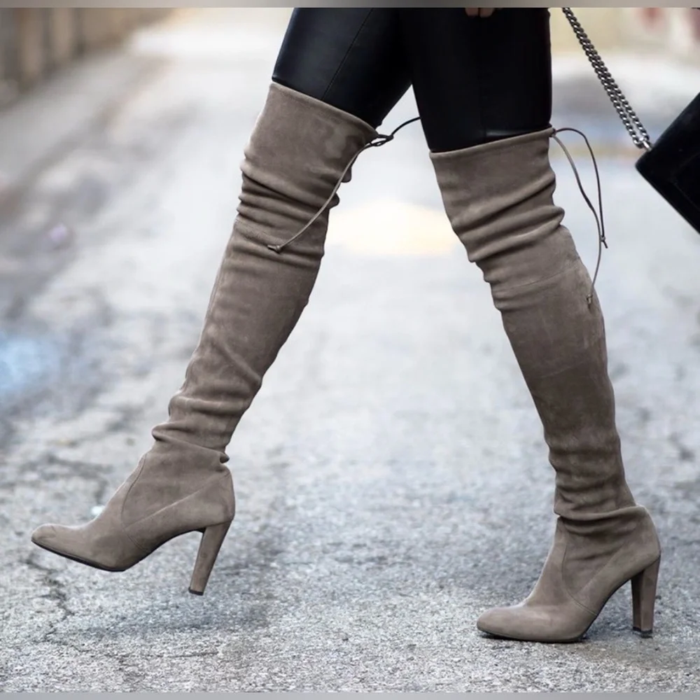 Stuart Weitzman Brown Highland Over-the-Knee Boots- off size 7 & 7.5 NWOT